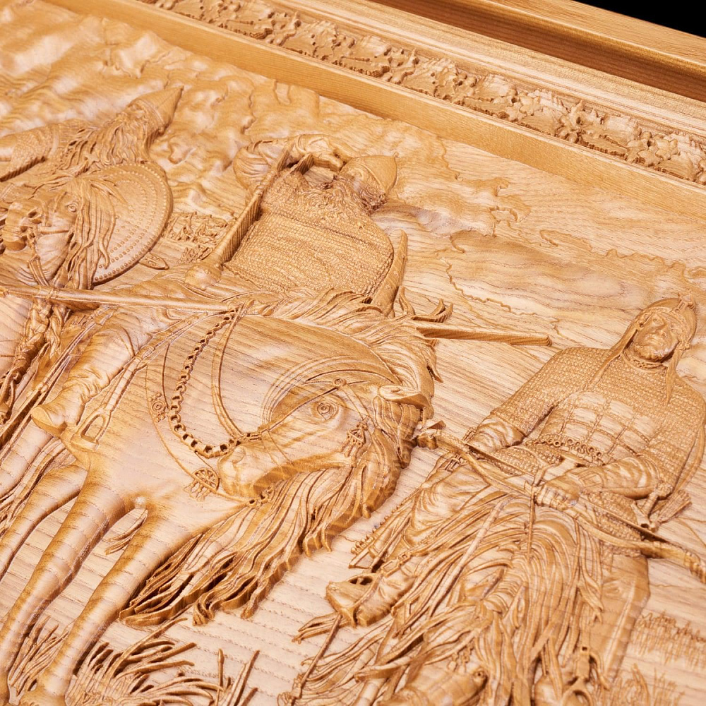 Русское лото в резной шкатулке «Богатыри» - интернет магазин Русь Велика я фото 8