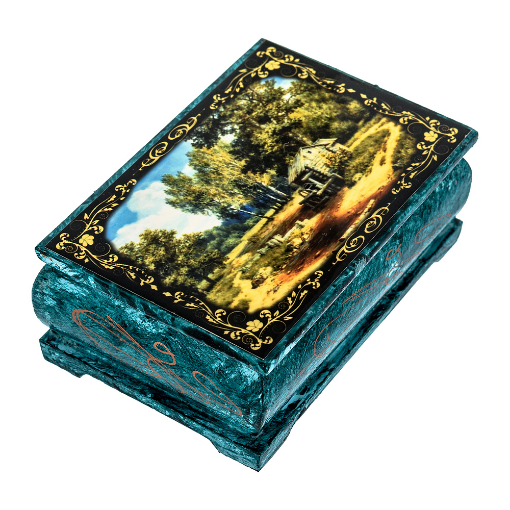 Шкатулка «Летний пейзаж» - интернет магазин Русь Велика я фото 1