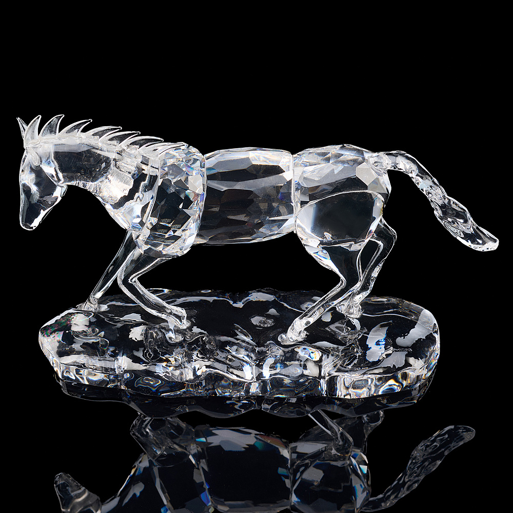 Символ 2026 года. Статуэтка из хрусталя «Лошадь» - интернет магазин Русь Велика я фото 3