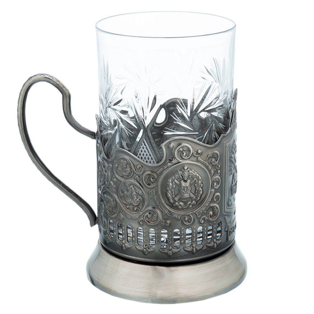 Подстаканник никелированный «Советский самоход-миномет» - интернет магазин Русь Велика я фото 3