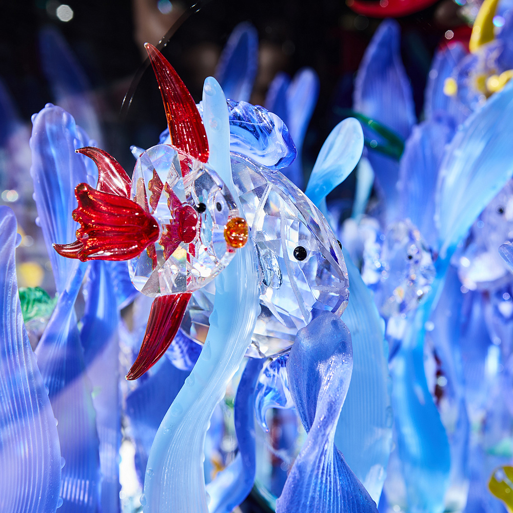 Хрустальный аквариум с коралловыми рифами - интернет магазин Русь Велика я фото 3