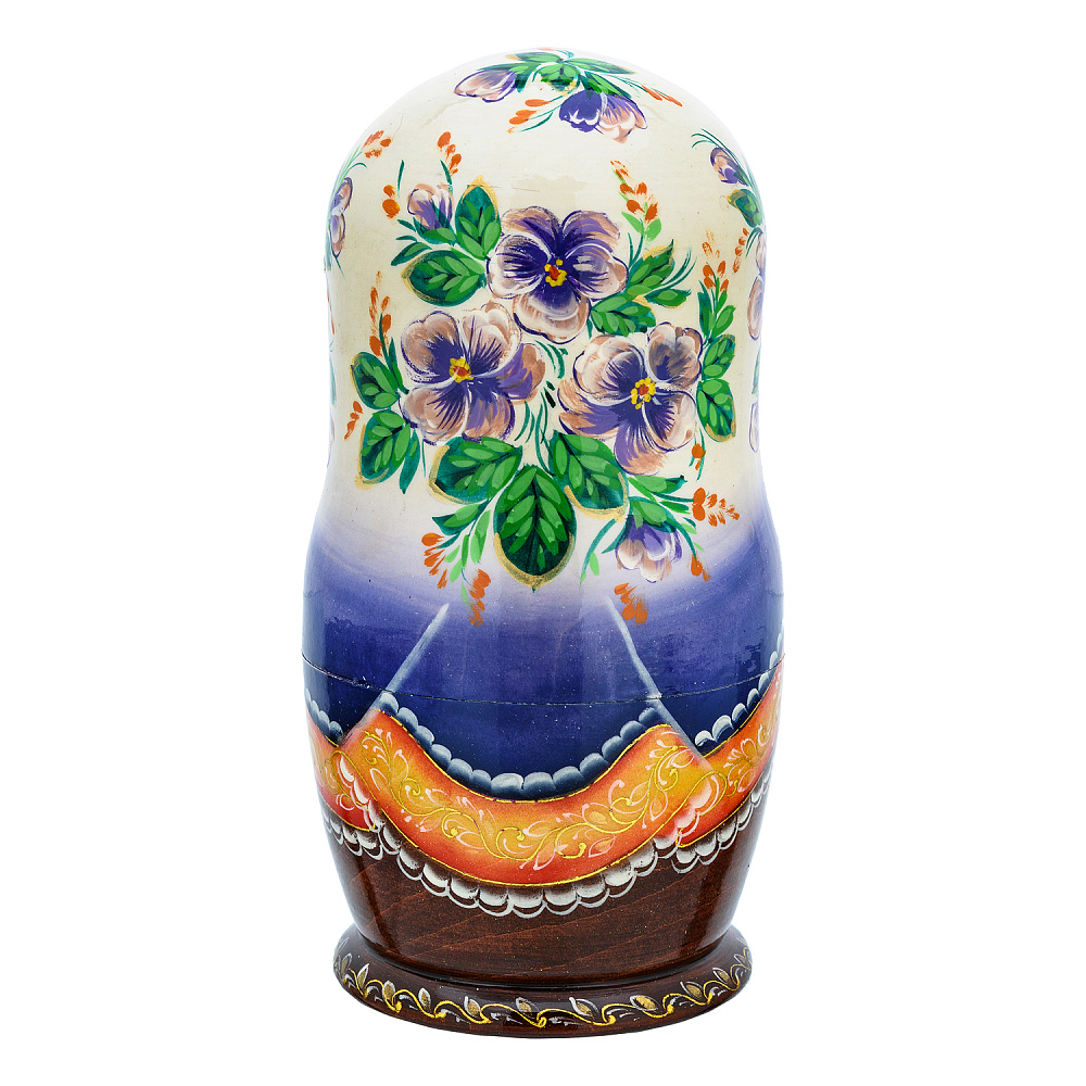 Матрешка «Зима» 5 мест - интернет магазин Русь Велика я фото 2