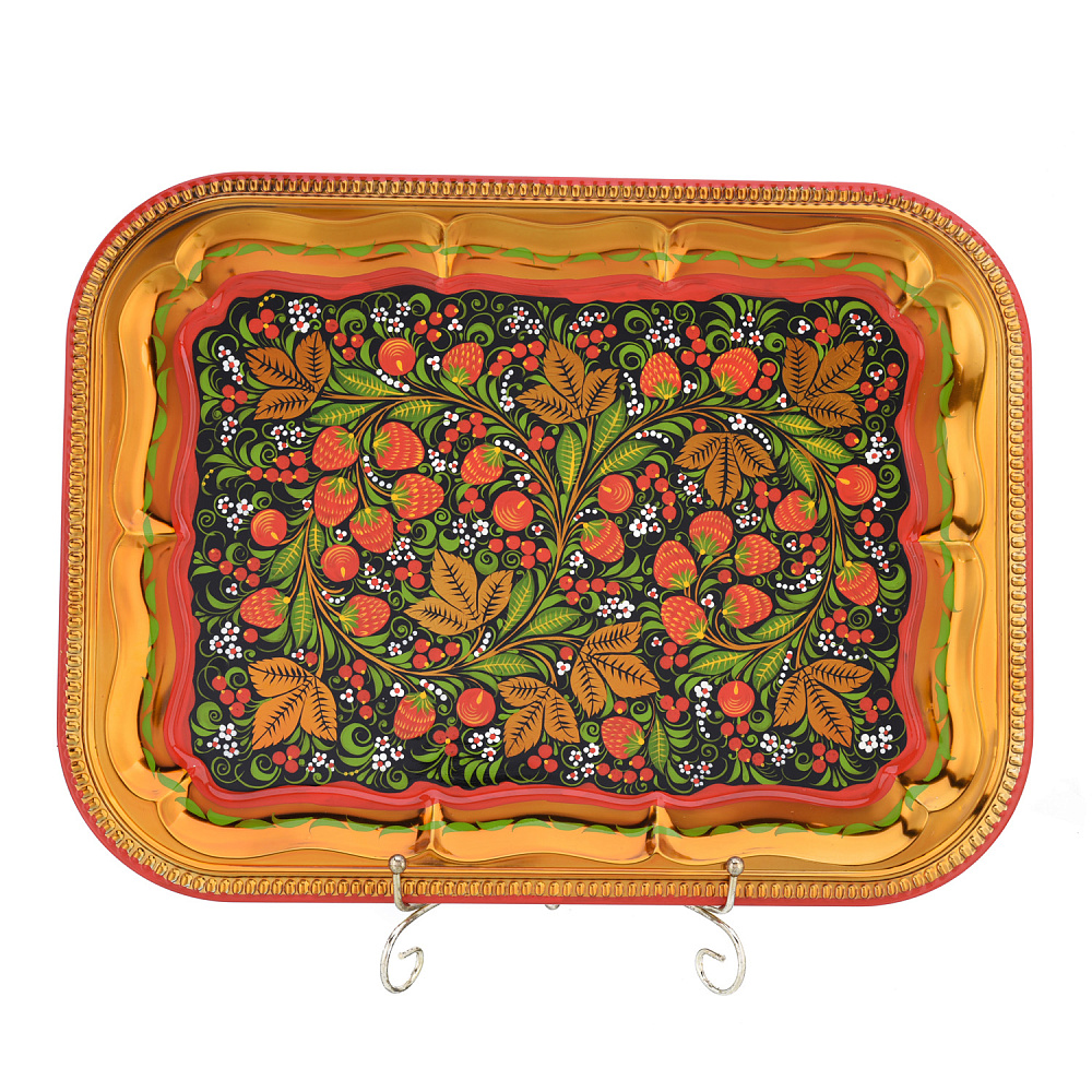 Самовар электрический 5 л «Клубника». Хохлома - интернет магазин Русь Велика я фото 3