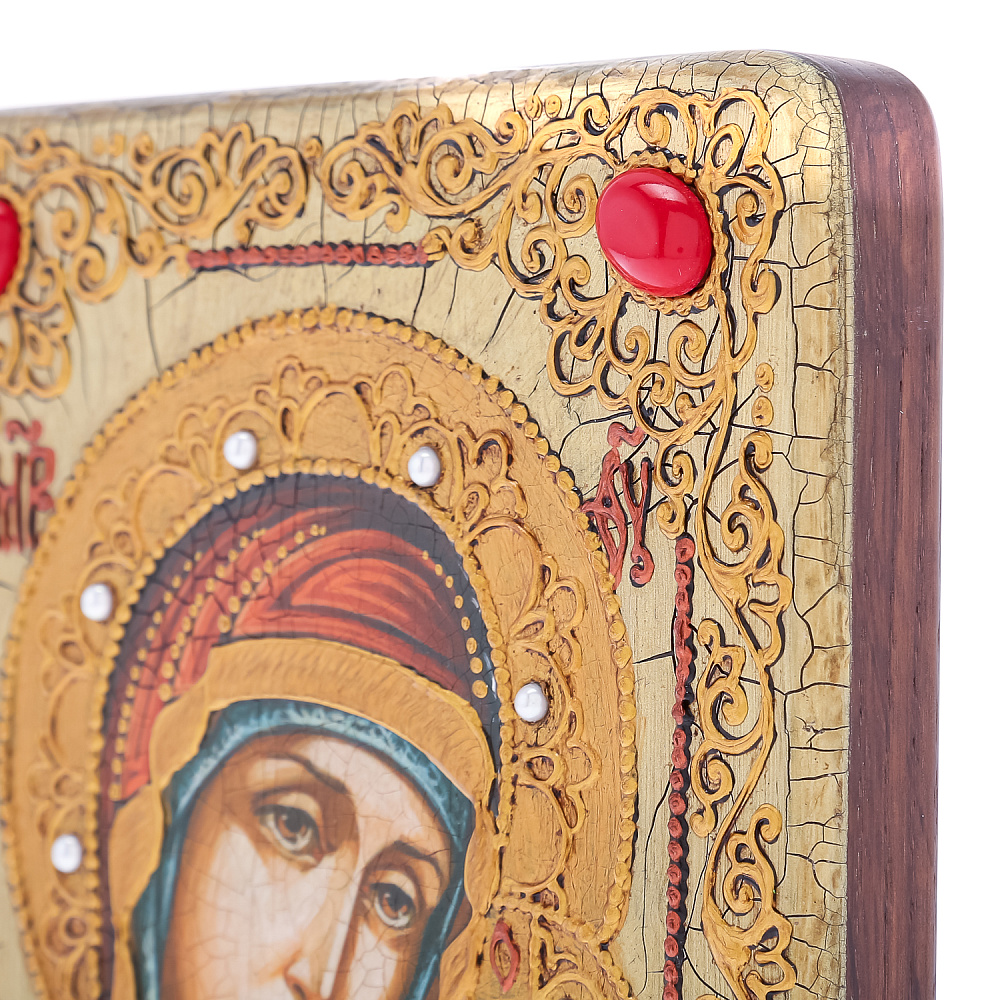 Венчальная пара икон «Божья Матерь Казанская и Вседержитель» - интернет магазин Русь Велика я фото 7