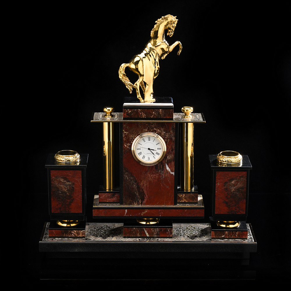 Настольный письменный набор «Директорский». Златоуст - интернет магазин Русь Велика я фото 1