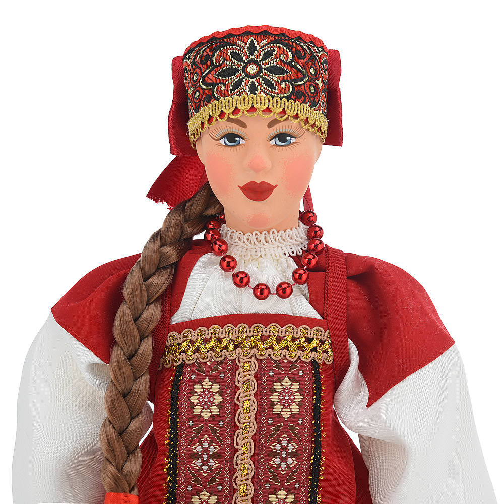 Кукла ручной работы в костюме Московской губернии - интернет магазин Русь Велика я фото 2
