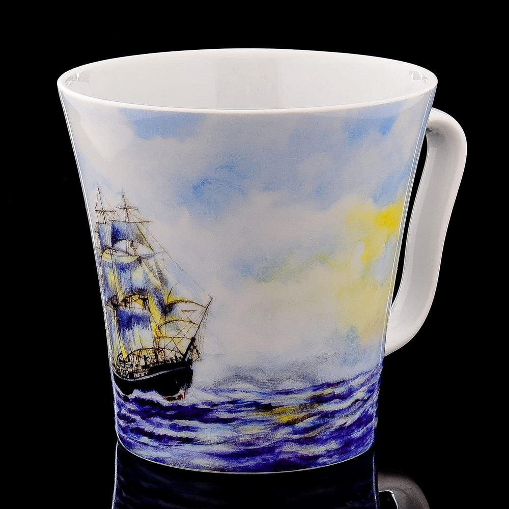 Чайная пара «Фрегат-2» форма «Ленинградская 2» ИФЗ - интернет магазин Русь Велика я фото 4