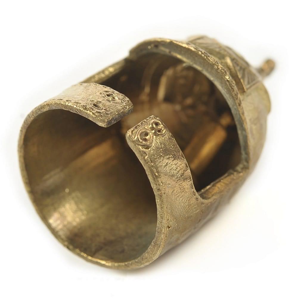 Бронзовый колокольчик «Буденовка» - интернет магазин Русь Велика я фото 2