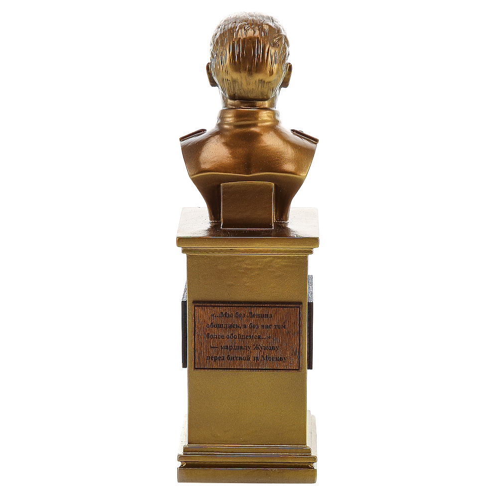 Деревянная резная скульптура «Бюст И.В.Сталин». Высота 26,5 см - интернет магазин Русь Велика я фото 3