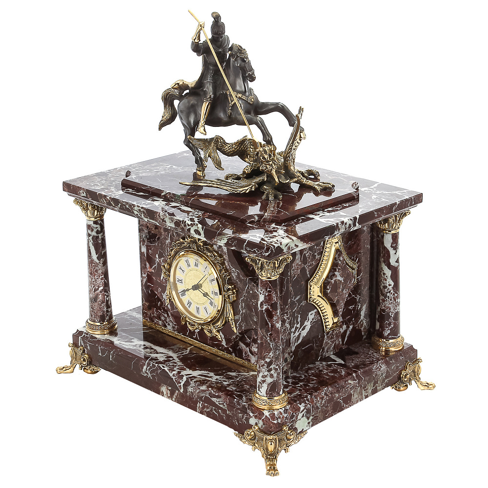 Сейф с часами «Георгий Победоносец» - интернет магазин Русь Велика я фото 3