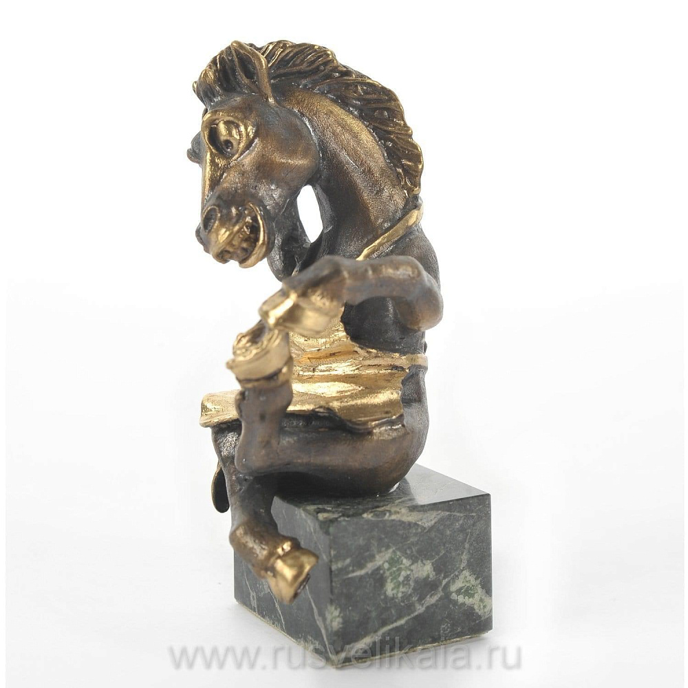 Бронзовая статуэтка «Подкова на счастье» - интернет магазин Русь Велика я фото 1