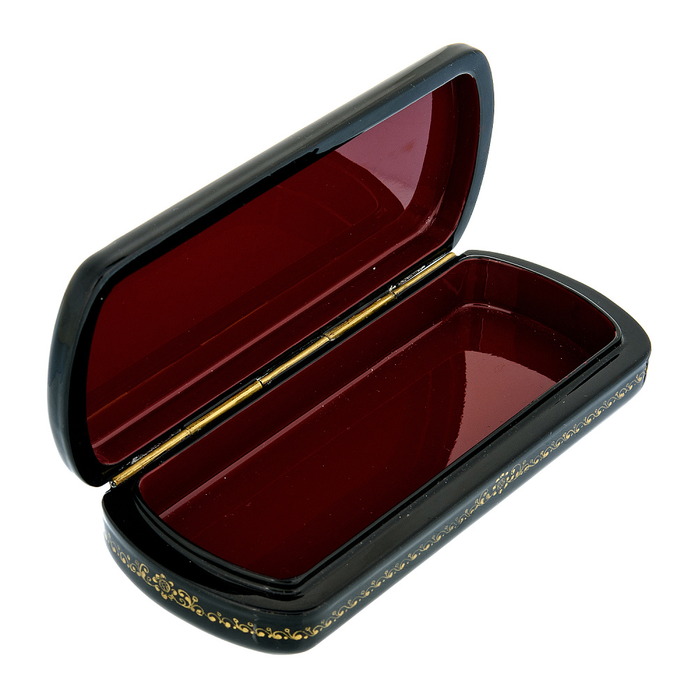 Шкатулка с художественной росписью «Сокольничий» - интернет магазин Русь Велика я фото 3