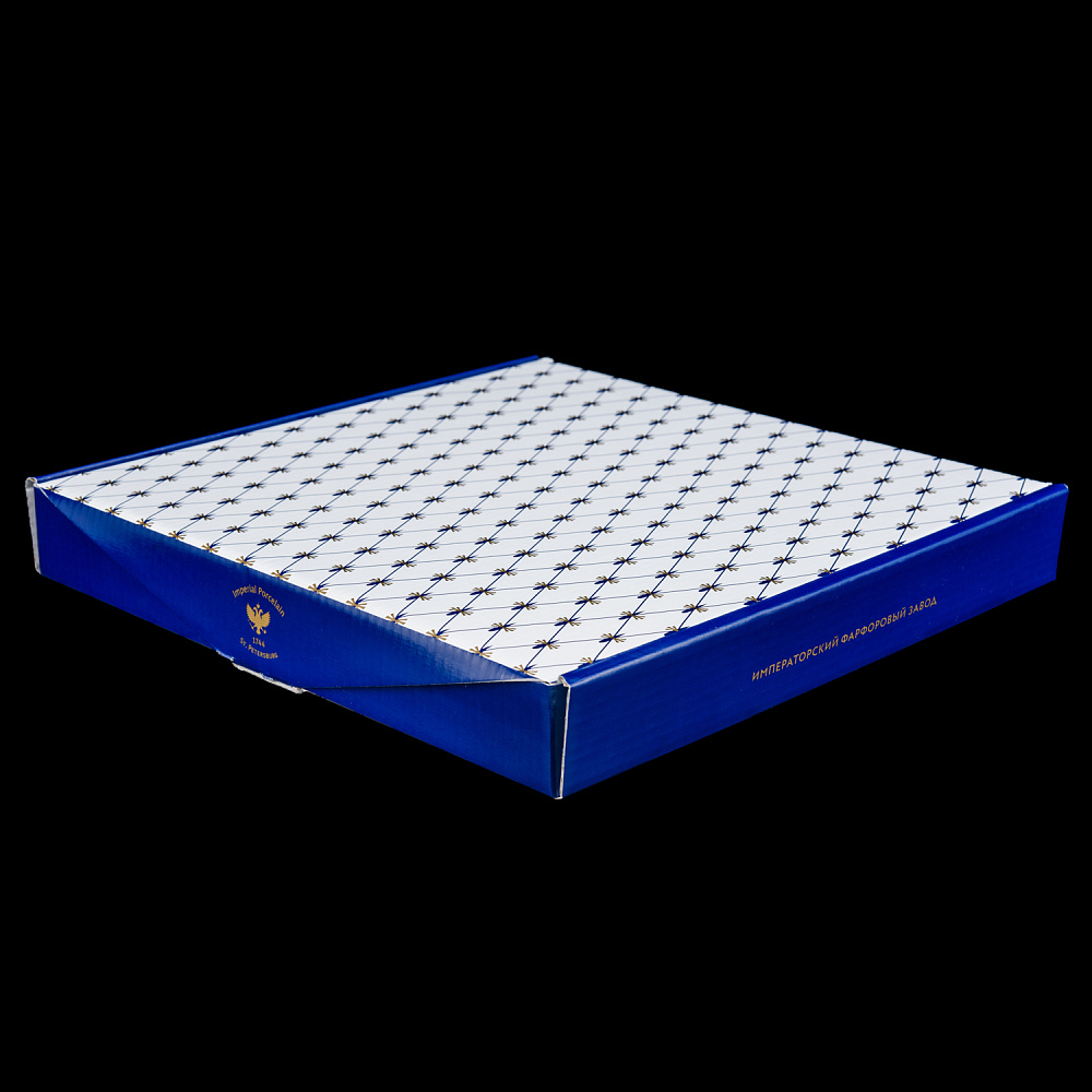 Тарелка декоративная «Фиалка надрезанная». Форма Европейская. ИФЗ - интернет магазин Русь Велика я фото 4