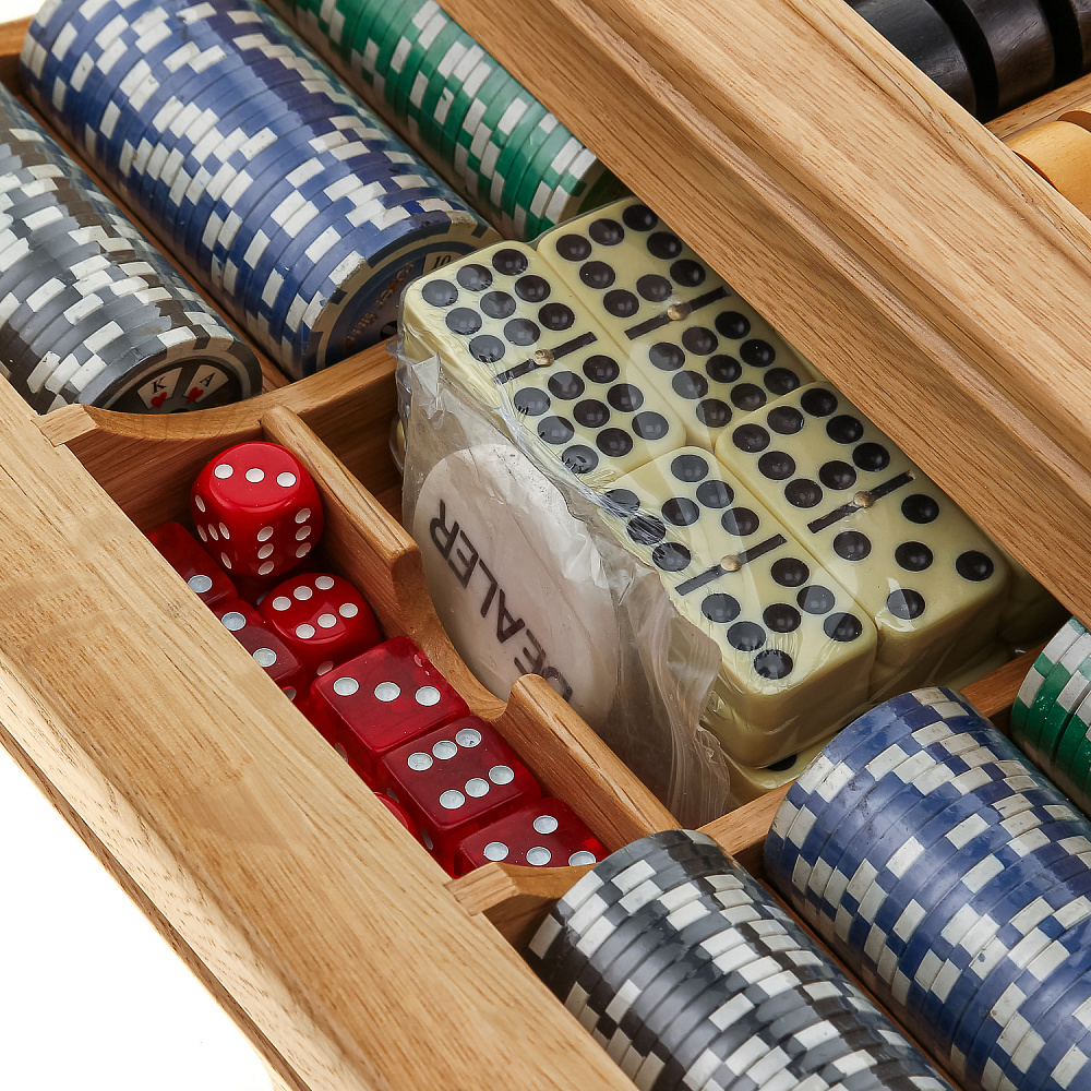 Набор настольных игр в деревянной шкатулке - интернет магазин Русь Велика я фото 15
