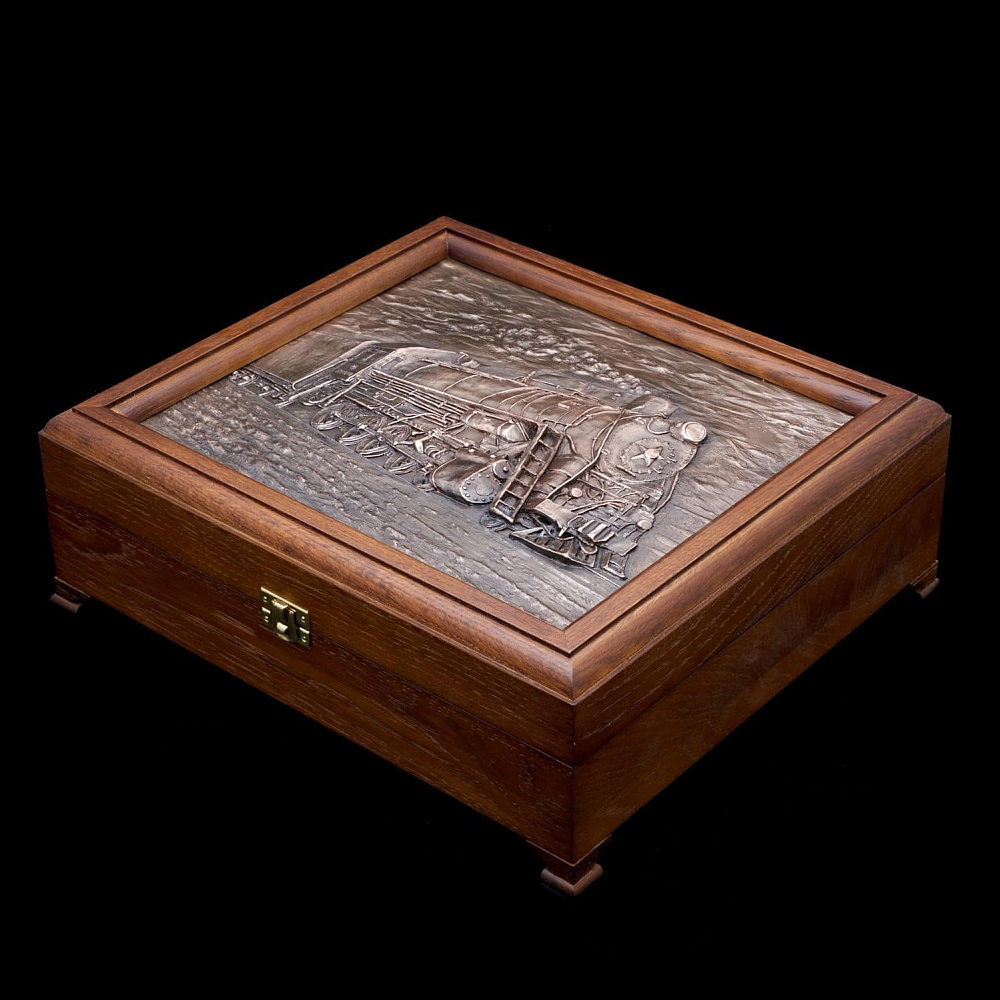 Набор рюмок «История железных дорог России» на 6 персон - интернет магазин Русь Велика я фото 1