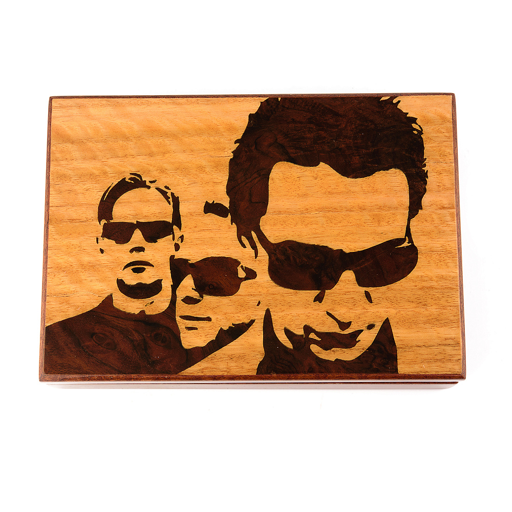 Шкатулка деревянная «Depeche Mode» 20х14 см - интернет магазин Русь Велика я фото 4