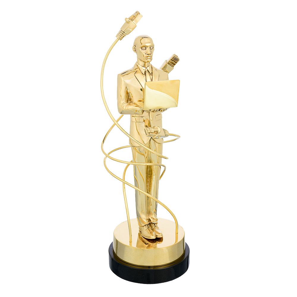 Статуэтка «Оскар айтишнику» - интернет магазин Русь Велика я фото 2