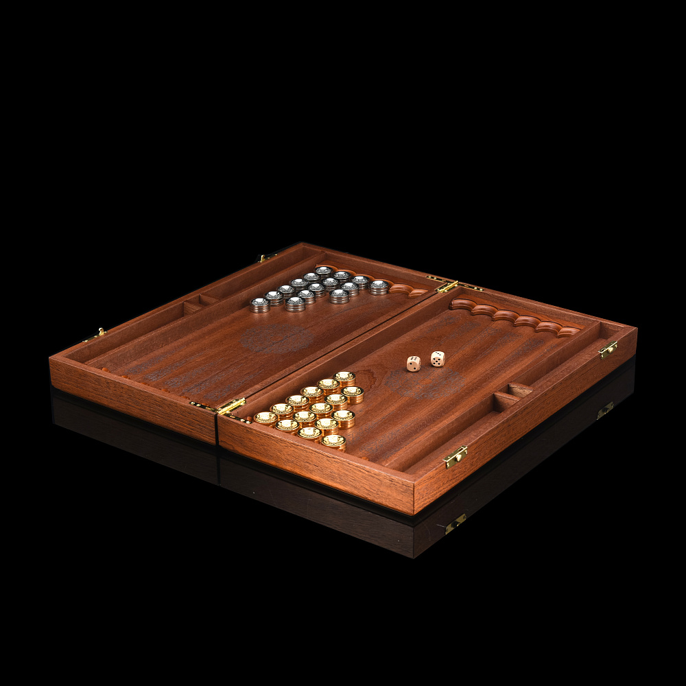 Нарды «Мир я сравнил бы...». Златоуст - интернет магазин Русь Велика я фото 3