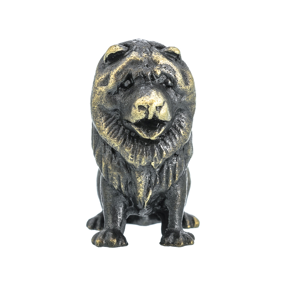 Бронзовая статуэтка «Собака Чау-чау» - интернет магазин Русь Велика я фото 1