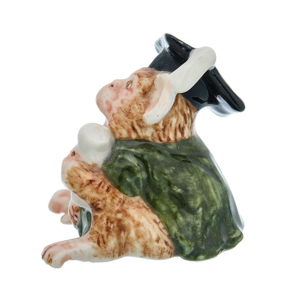 Фарфоровая статуэтка «Обезьяна» - интернет магазин Русь Велика я фото 4