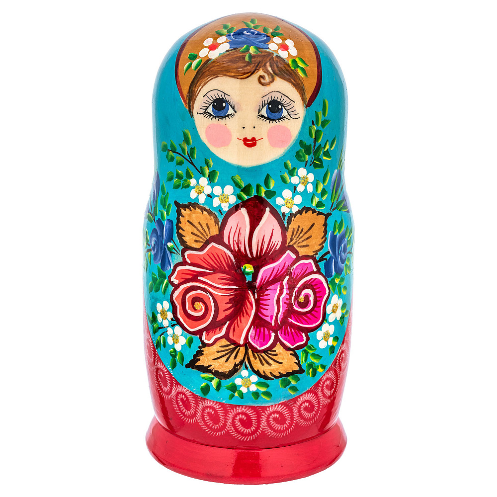 Матрешка «Розочка» 7 мест - интернет магазин Русь Велика я фото 1