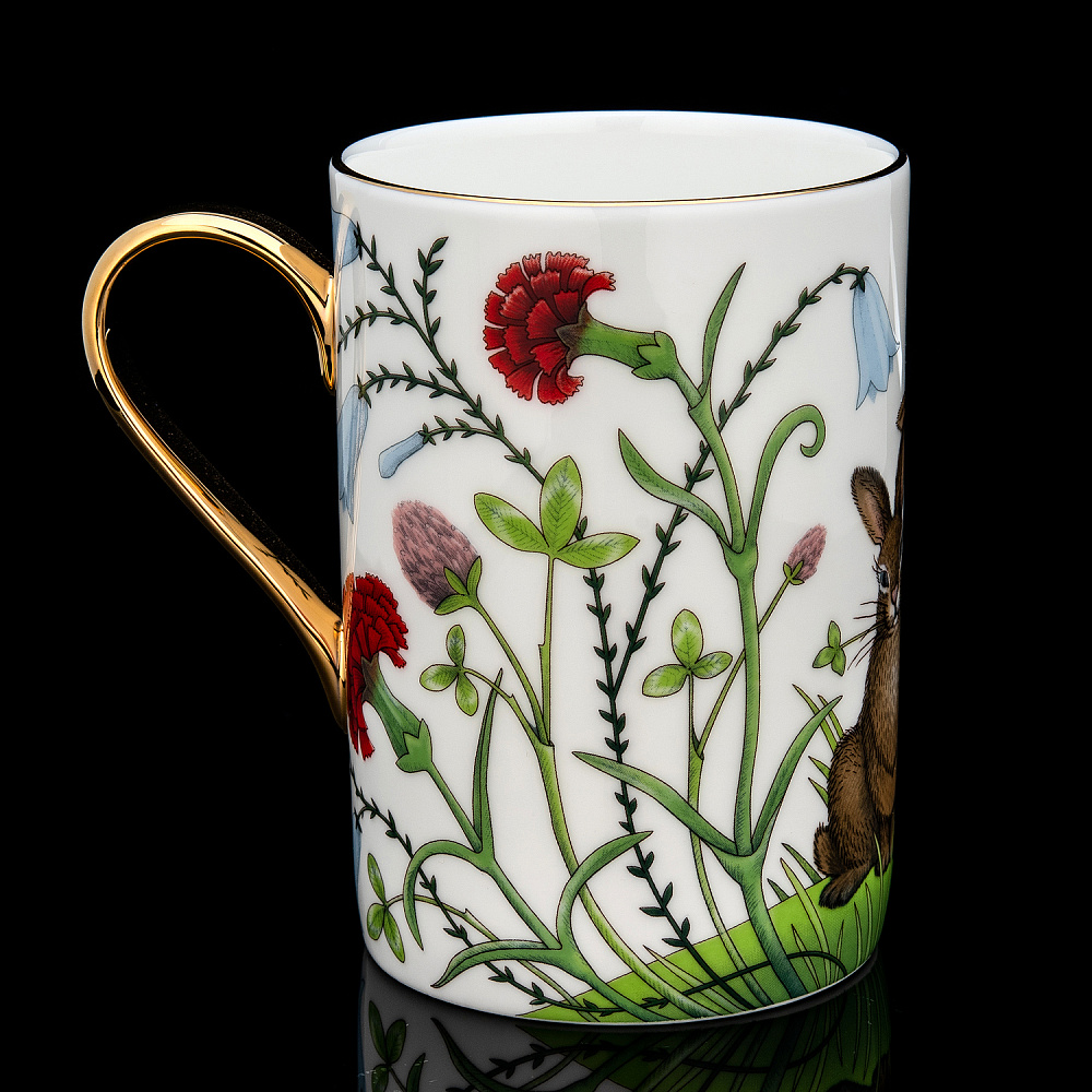 Чайный бокал 400 мл «Сад Алисы». Форма Идиллия. ИФЗ - интернет магазин Русь Велика я фото 1