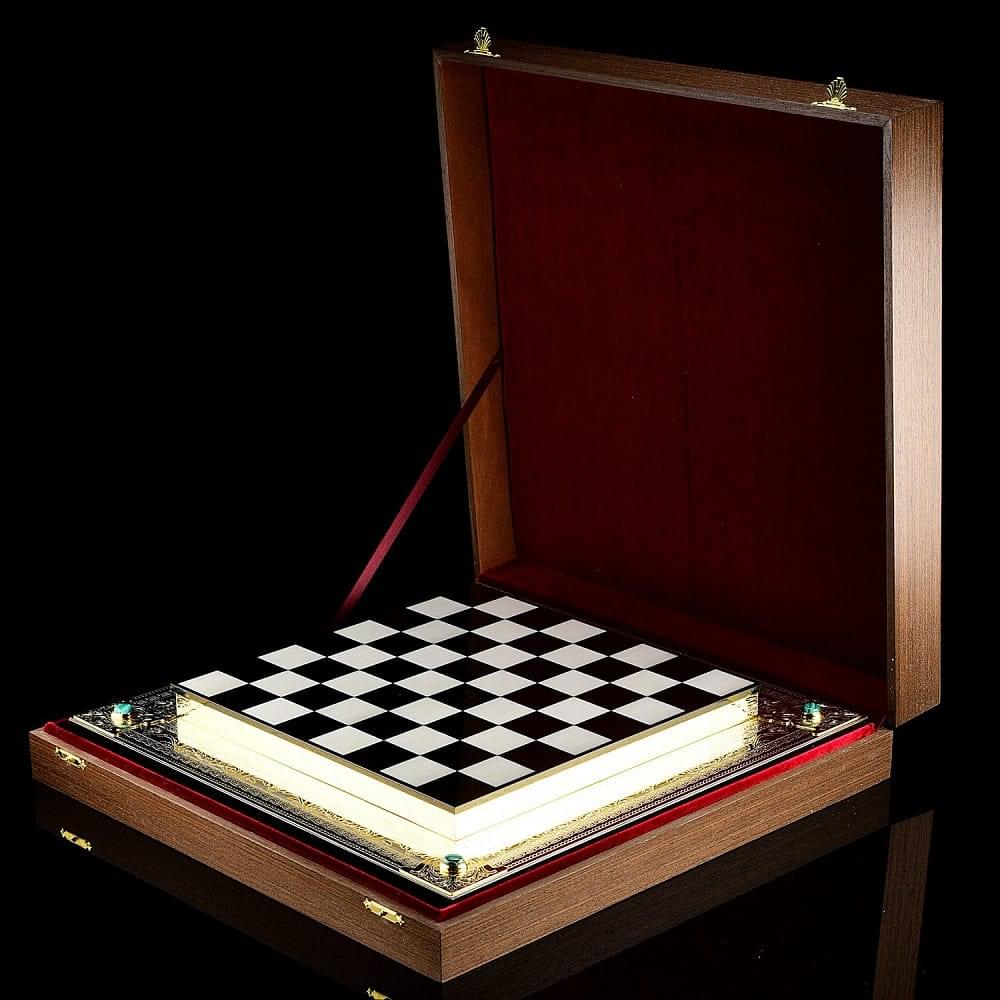 Шахматы из камня «Златоуст» эксклюзивные - интернет магазин Русь Велика я фото 6