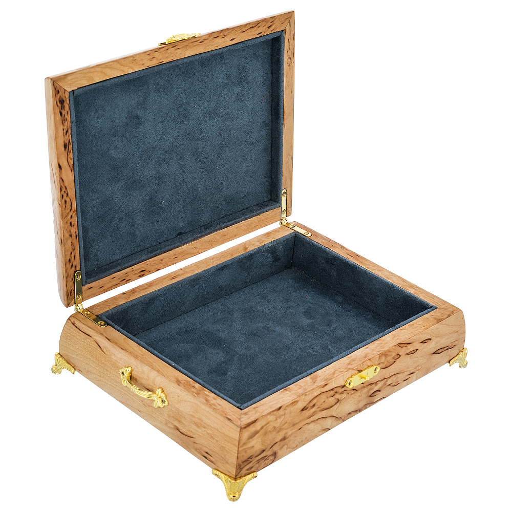 Шкатулка из карельской березы «Остров» - интернет магазин Русь Велика я фото 3