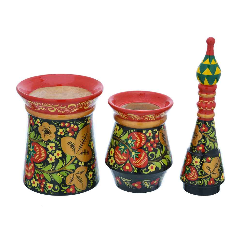 Набор для специй «Купола». Хохлома - интернет магазин Русь Велика я фото 5