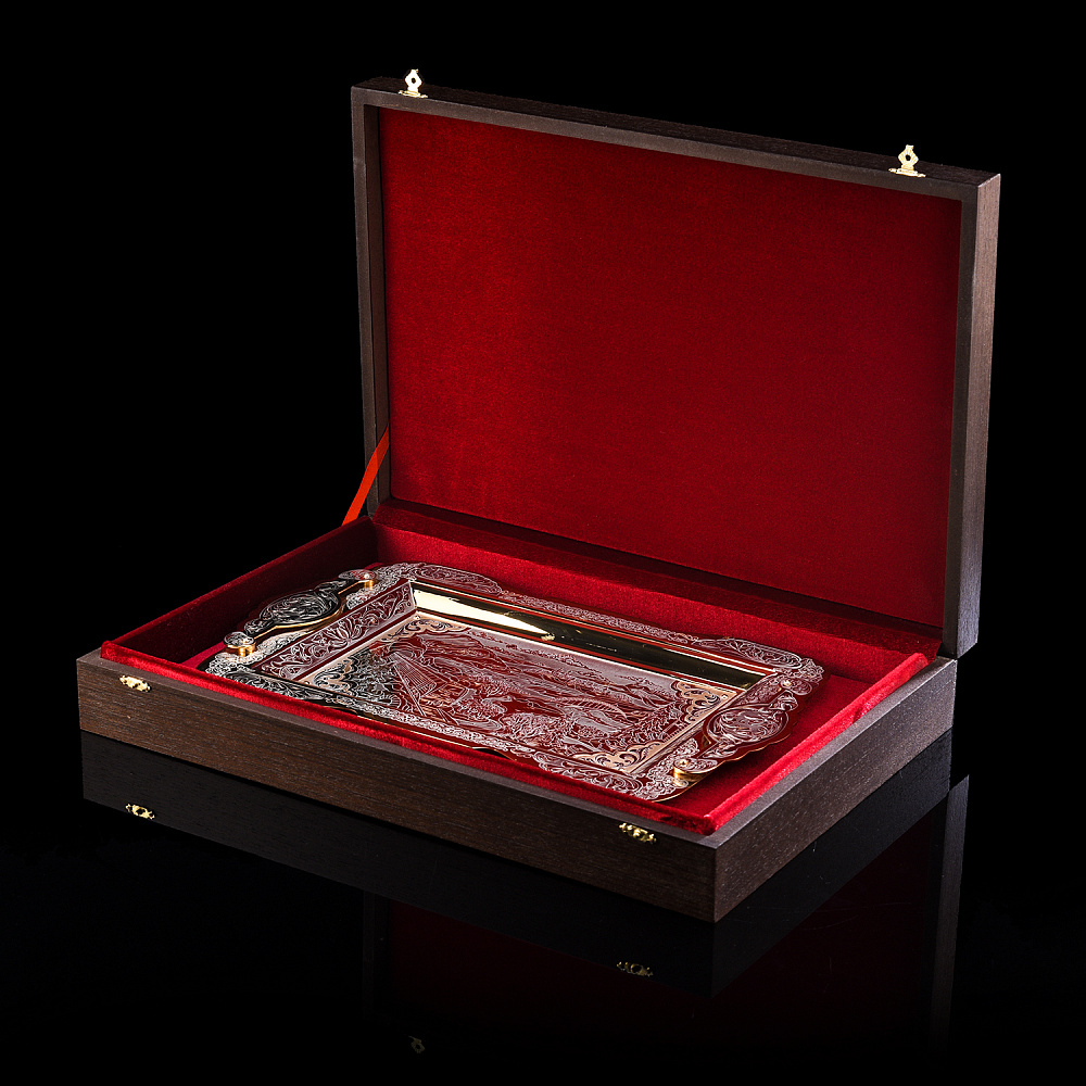 Блюдо «Локомотив». Златоуст - интернет магазин Русь Велика я фото 4