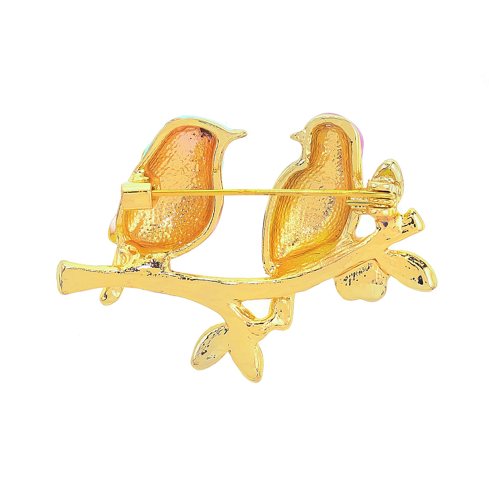 Брошь «Птички» - интернет магазин Русь Велика я фото 1