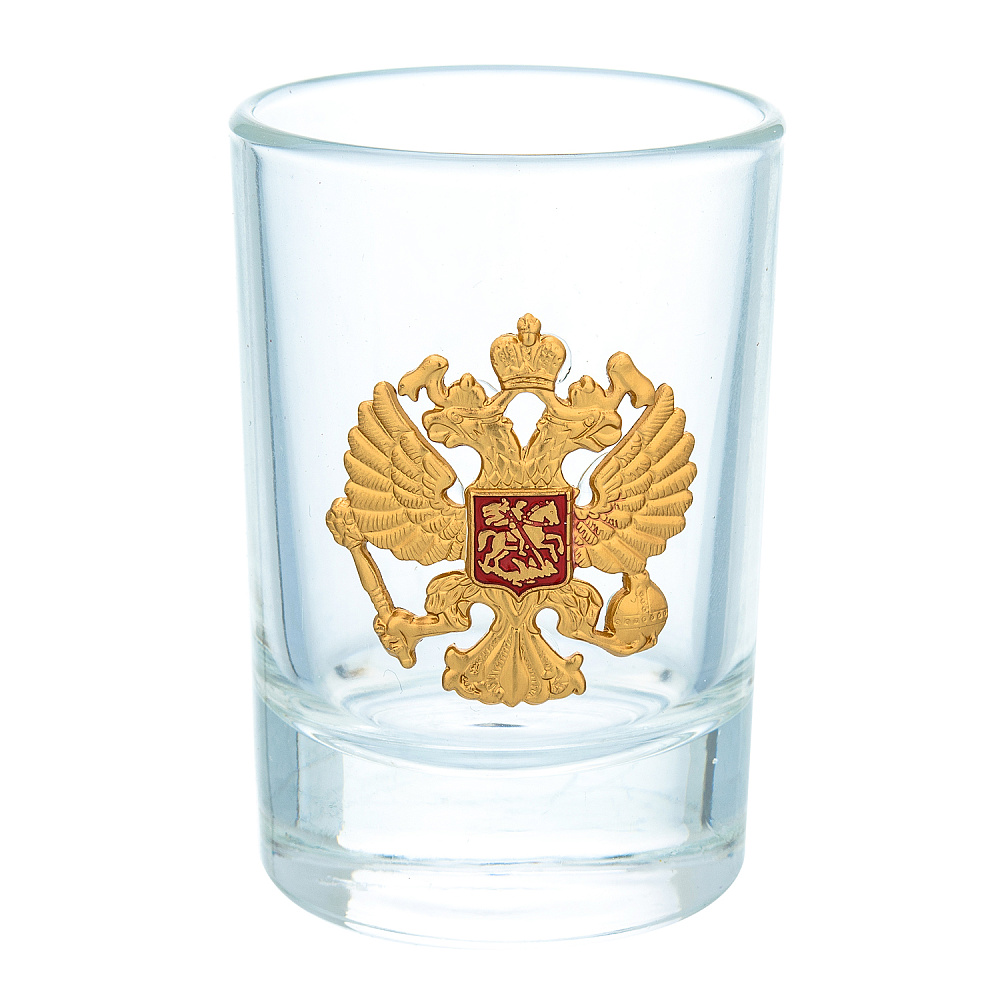 Набор стопок 50 мл «Герб РФ» - интернет магазин Русь Велика я фото 2