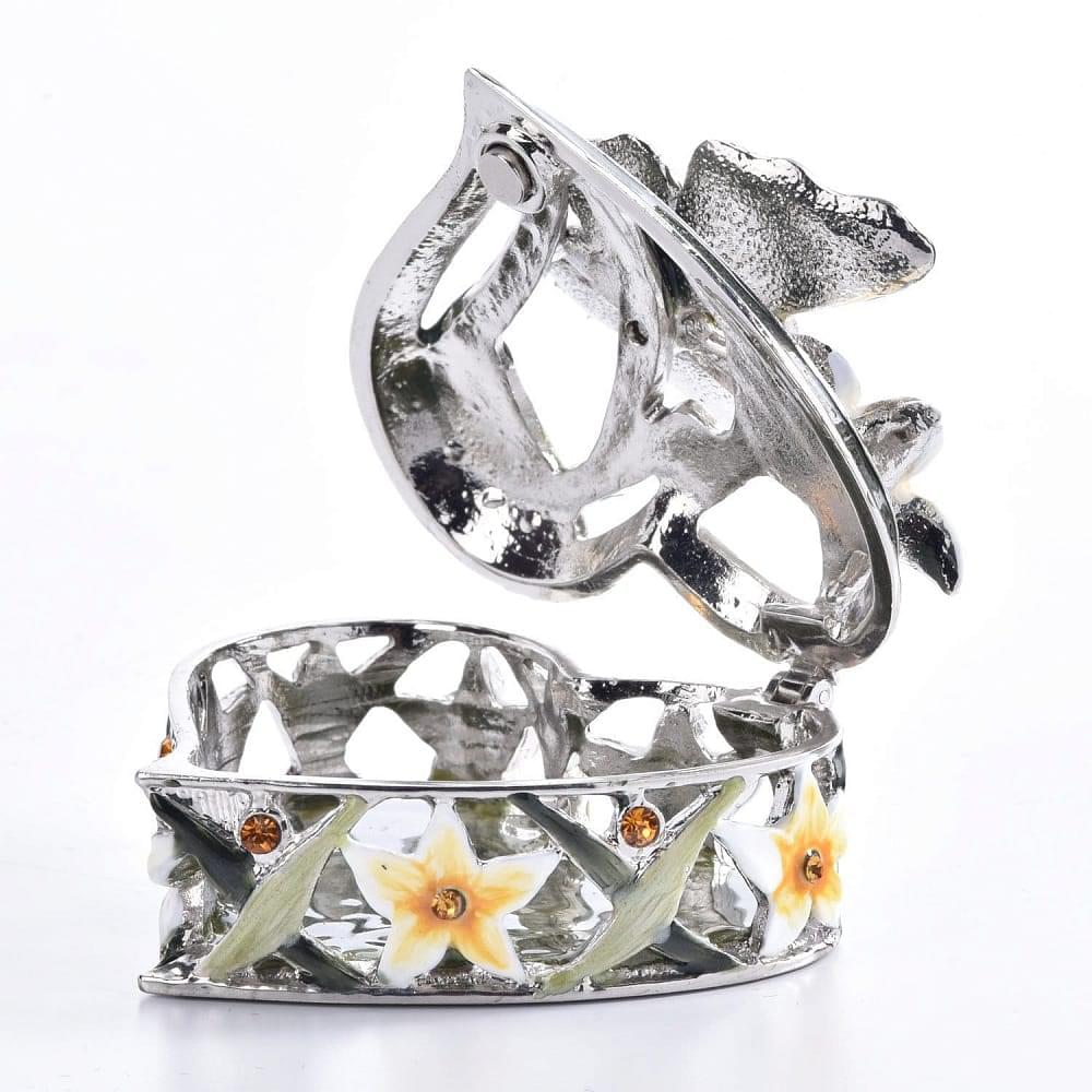 Шкатулка «Зеленая бабочка». Традиции Фаберже - интернет магазин Русь Велика я фото 1