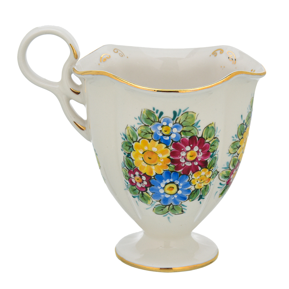 Чайный бокал «Радость». Гжель в цвете - интернет магазин Русь Велика я фото 1