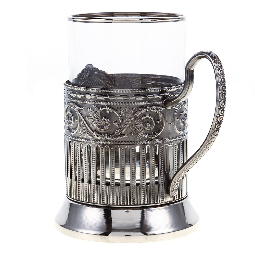 Подстаканник никелированный «Настоящий мужчина» - интернет магазин Русь Велика я фото 3