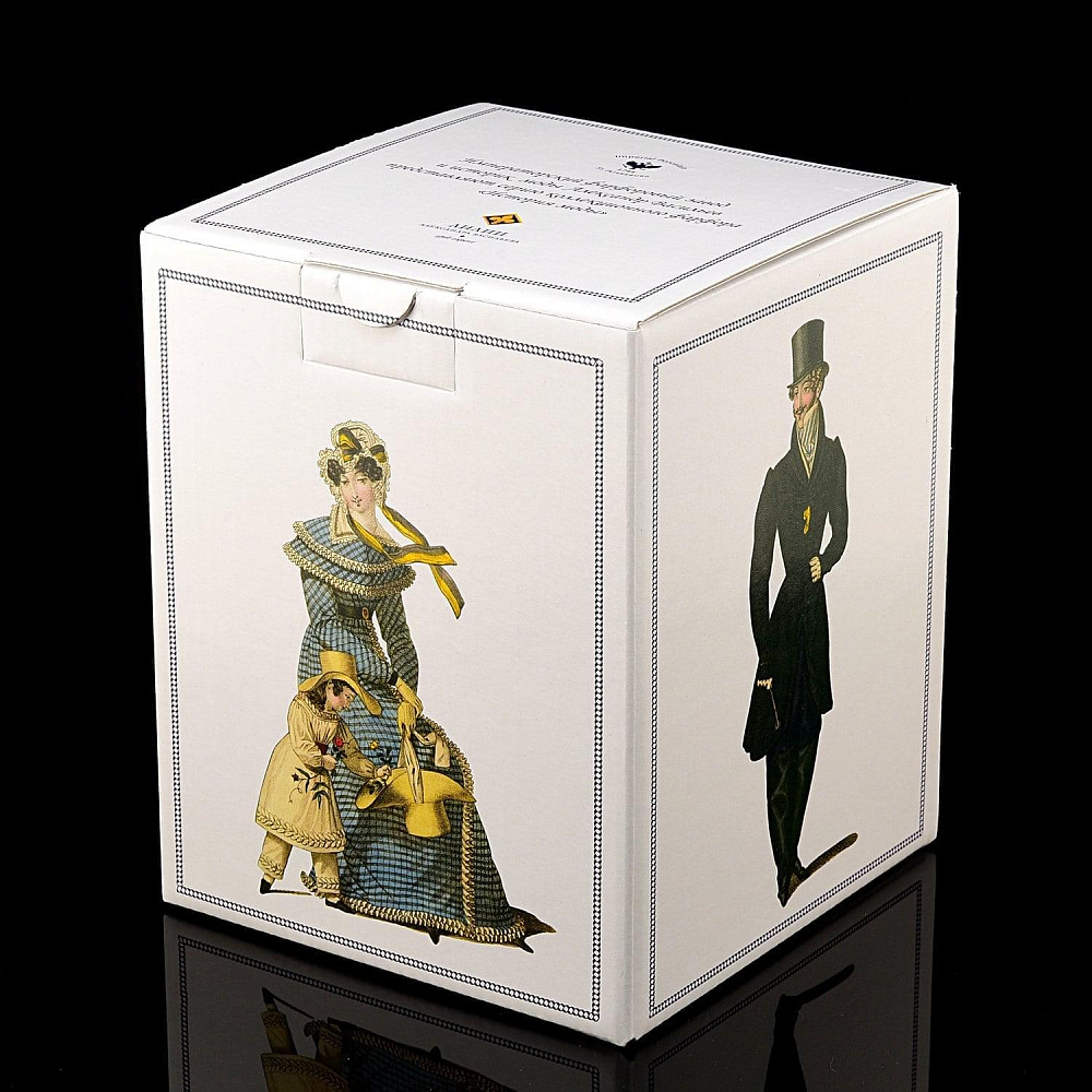 0048056/81.25657.00.1 ЛФЗ НАБОР ПОДАР.Чайный Гербовая 220мл«Modes de Paris»розовыйТН1 чайный набор - интернет магазин Русь Велика я фото 4