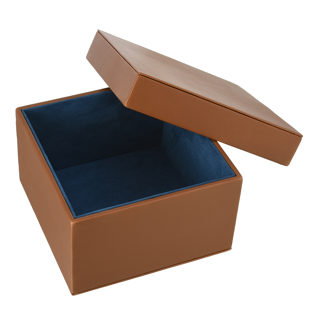 Подарочная упаковка из экокожи молочный шоколад 17х17х10 см - интернет магазин Русь Велика я фото 1