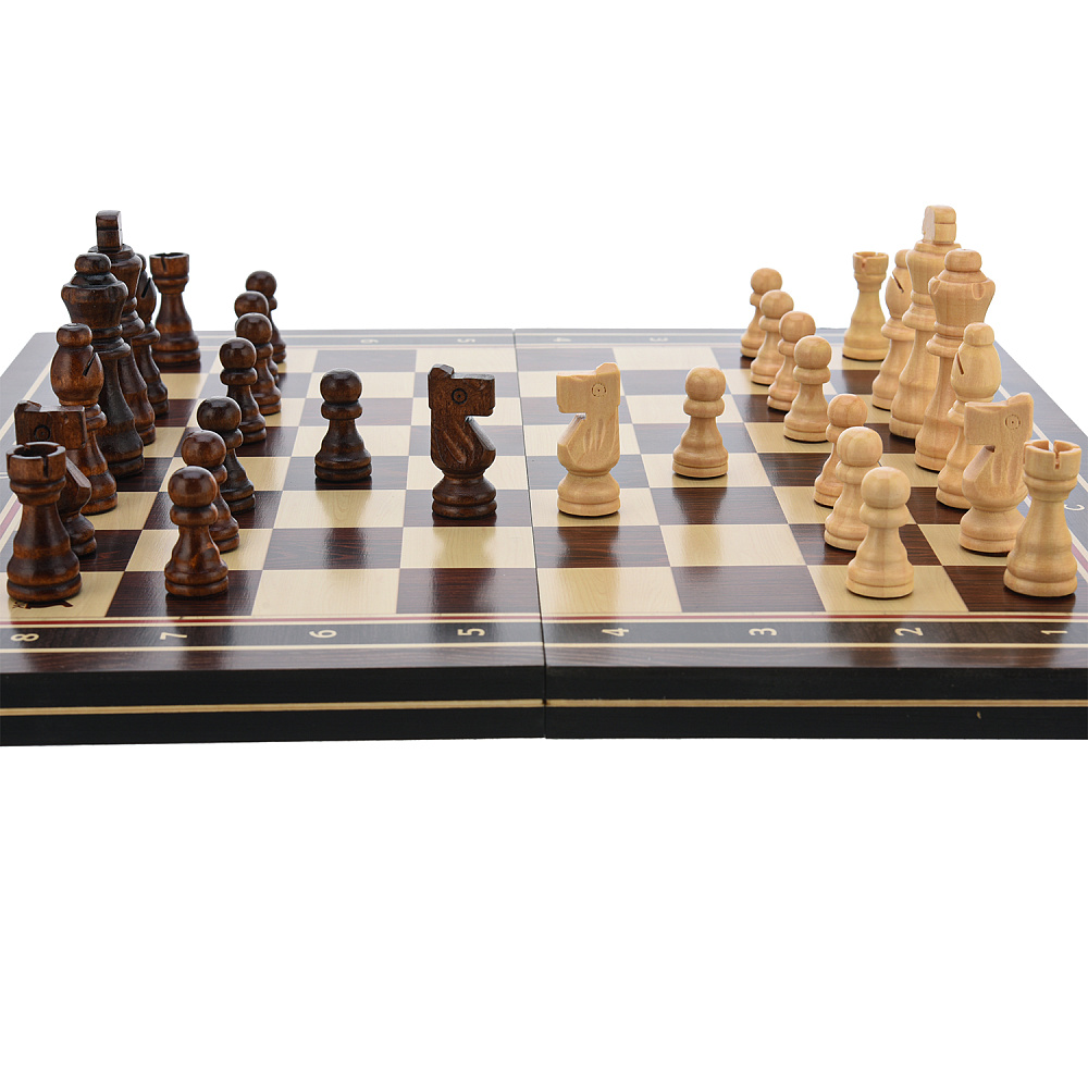 Шахматы-нарды-шашки деревянные «Фаби» 50х25 см - интернет магазин Русь Велика я фото 4