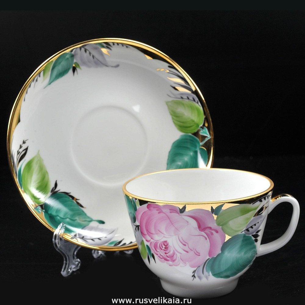 Чайная пара «Любовь» форма «Подарочная» ИФЗ - интернет магазин Русь Велика я фото 1