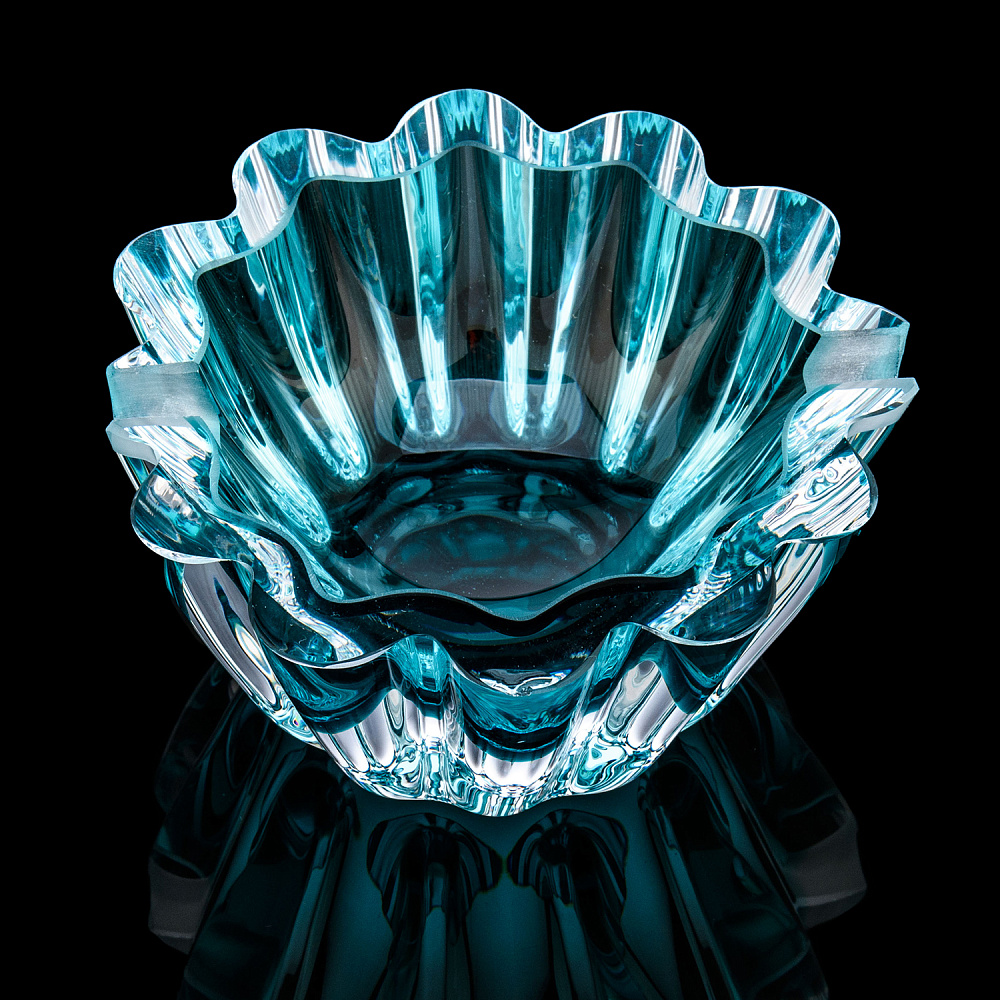 Стеклянная пепельница - интернет магазин Русь Велика я 