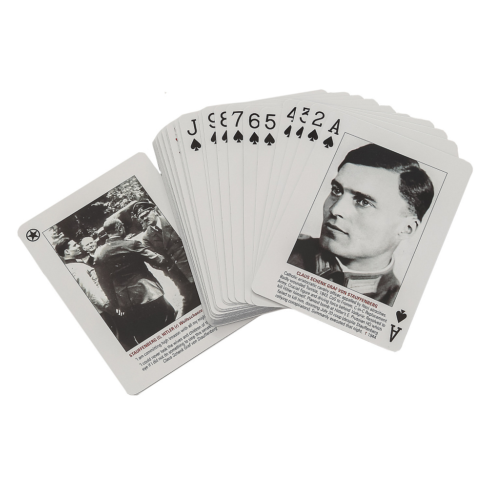 Карты игральные «Герои немецкого сопротивления» - интернет магазин Русь Велика я фото 1