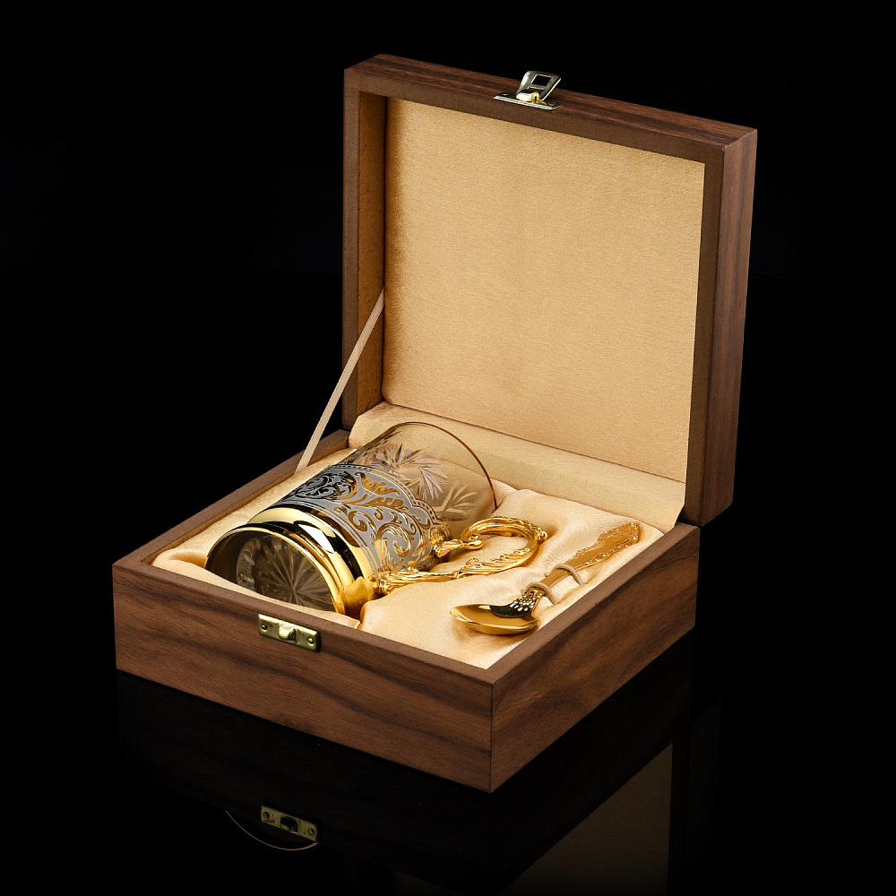 Подстаканник «Медведь». Златоуст - интернет магазин Русь Велика я фото 3