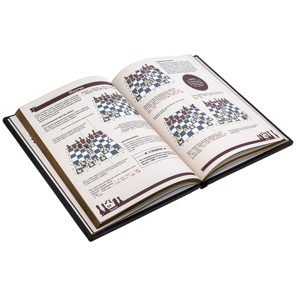 Подарочная книга «Шахматы. Большая энциклопедия» - интернет магазин Русь Велика я фото 3