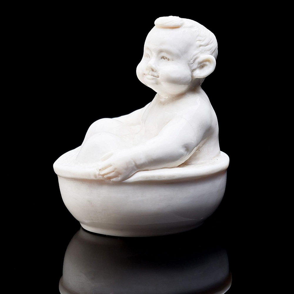 Статуэтка из бивня мамонта «Мальчик в тазике» - интернет магазин Русь Велика я фото 2