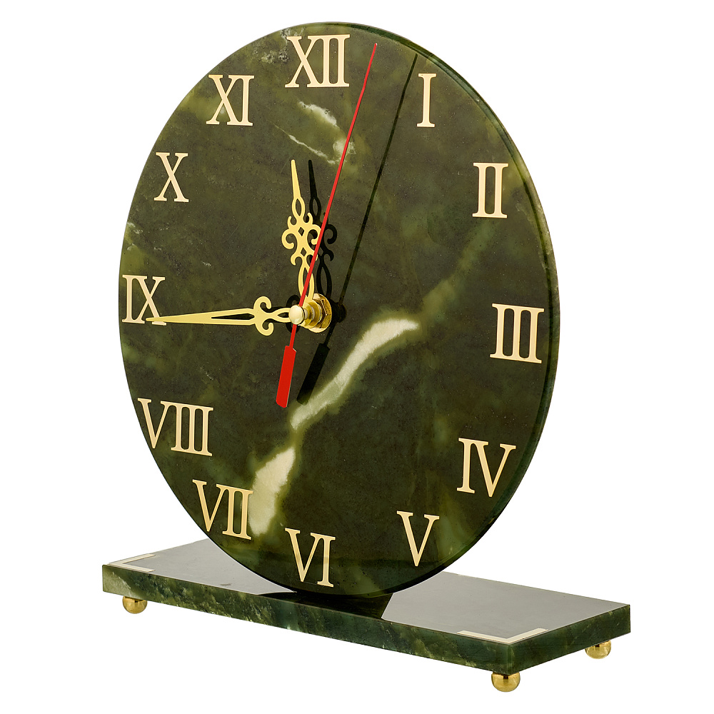 Часы каминные из натурального камня «Классика». Златоуст - интернет магазин Русь Велика я фото 1