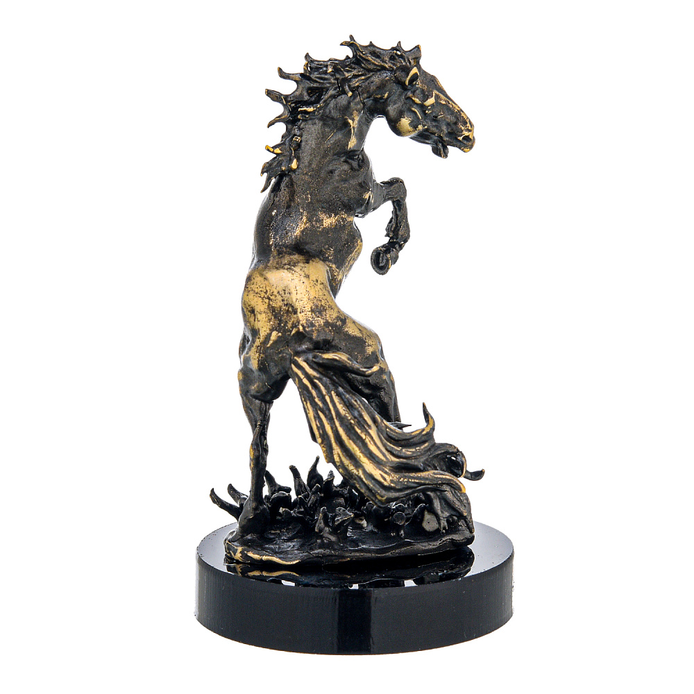 Лошадь Символ 2026 года. Статуэтка «Вздыбленный конь» - интернет магазин Русь Велика я фото 2