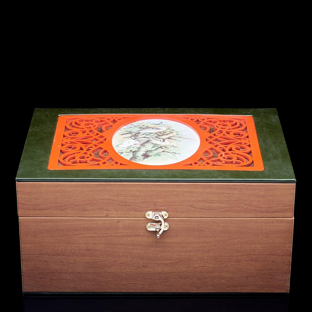 Шкатулка деревянная для рукоделия - интернет магазин Русь Велика я 