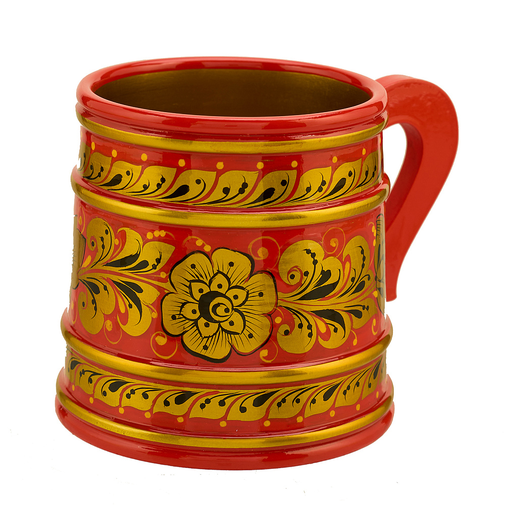 Кружка «Торжество». Хохлома - интернет магазин Русь Велика я фото 2
