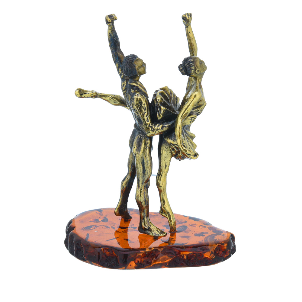 Статуэтка с янтарем «Балет» - интернет магазин Русь Велика я фото 1