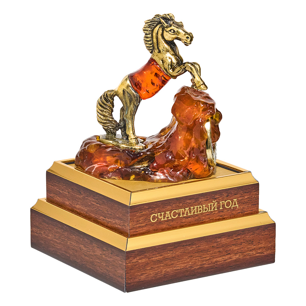 Лошадь Символ 2026 года. Статуэтка «Счастливый год» - интернет магазин Русь Велика я фото 1
